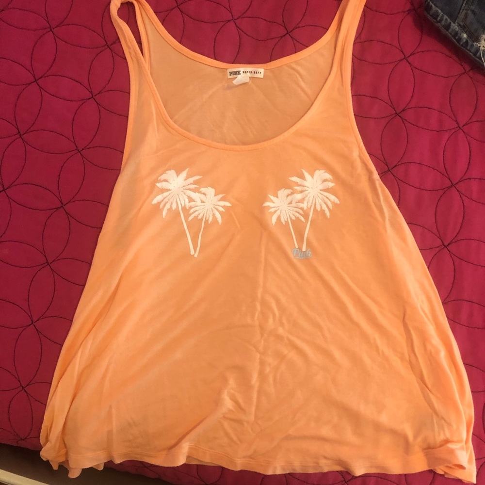 Pink super soft tank